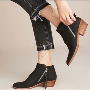 Sam Edelman Packer leather Ankle Boot Double Zip